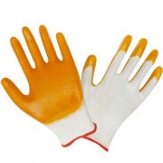 PVC Palm Coated Gloves WIth 13 Gauge Nylon Knit