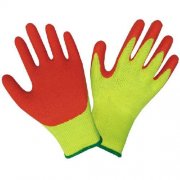 Men's Gardening Glove Latex Coated Palm, Cotton Yarn