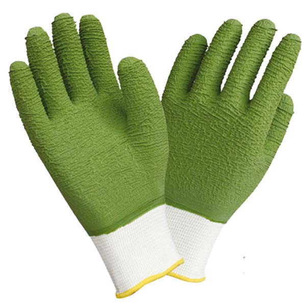 latex dipped work gloves