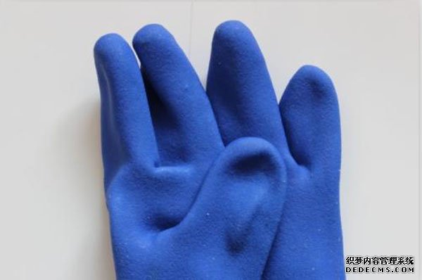 PVC coated gloves