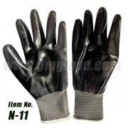 Fully Nitrile Coated Gloves