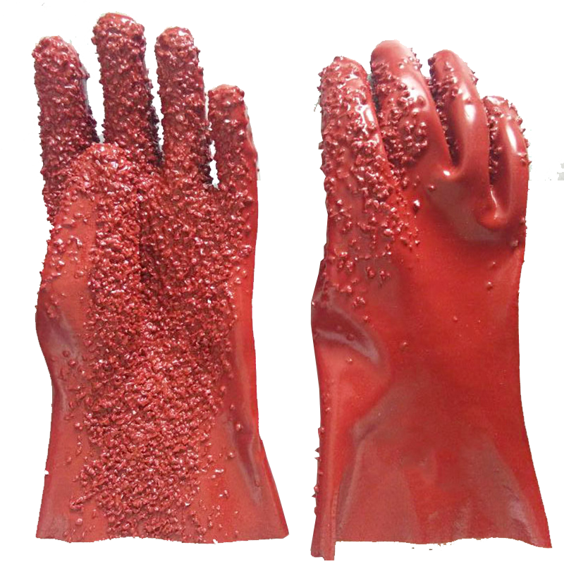 PVC coated gloves