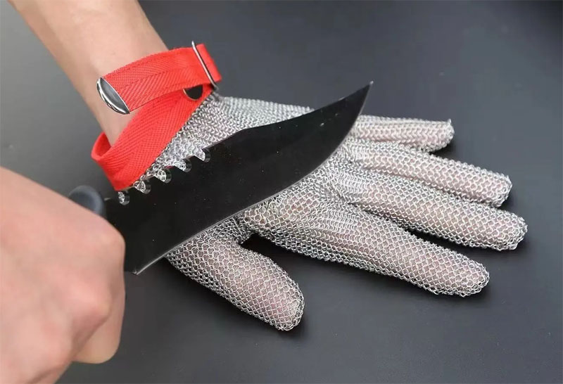 Steel Cut-resistant glove