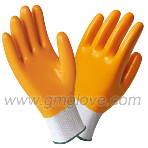 using of safety gloves