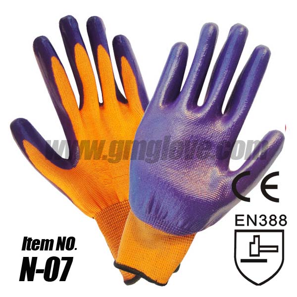 Nitrile Dipped Gloves